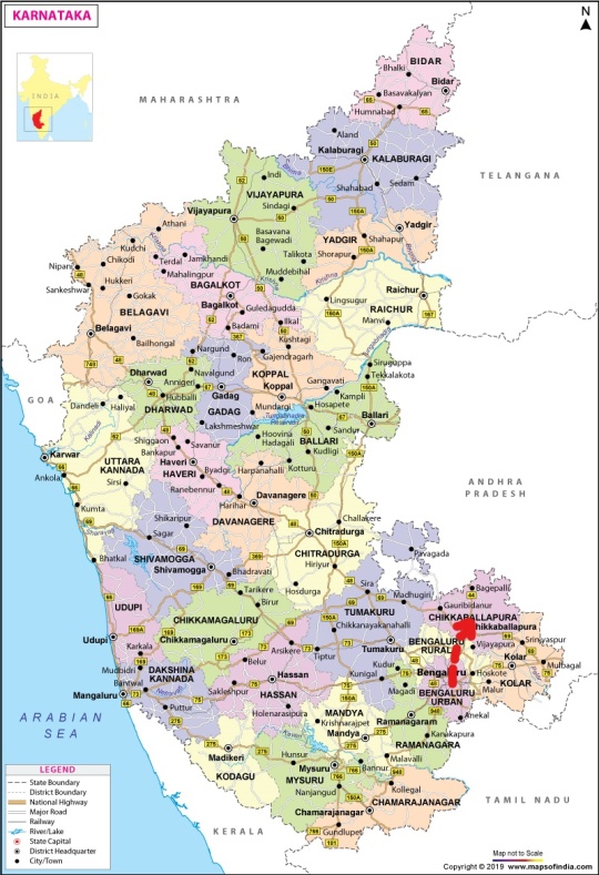 Karnataka Context Map